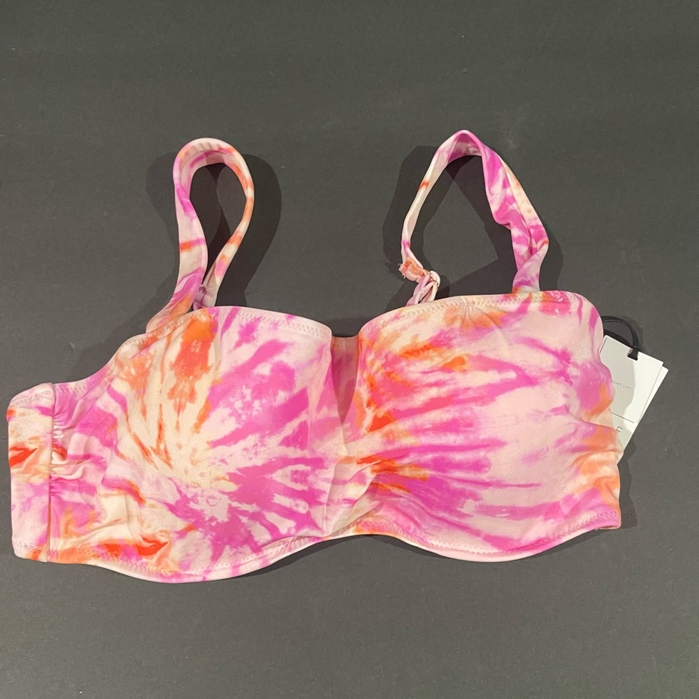 Shade and shore tye dye bikini top- 34C